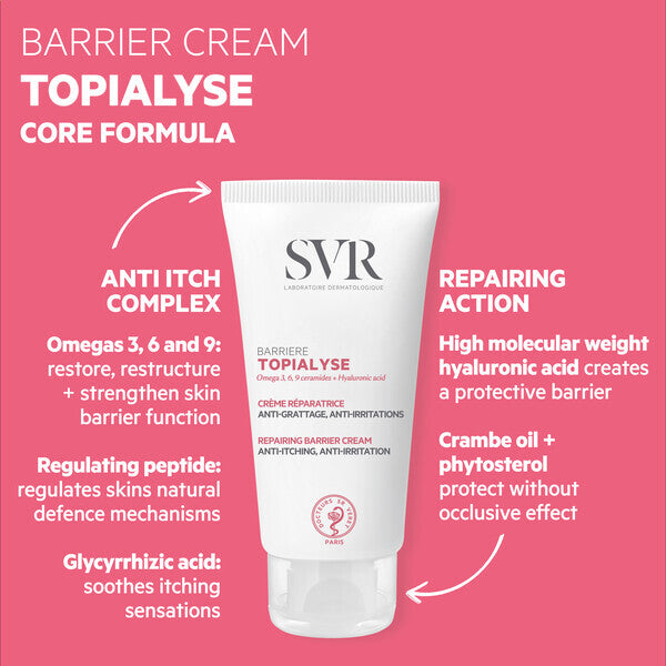 SVR Topialyse Protective Barrier Cream 50ml (British brand)