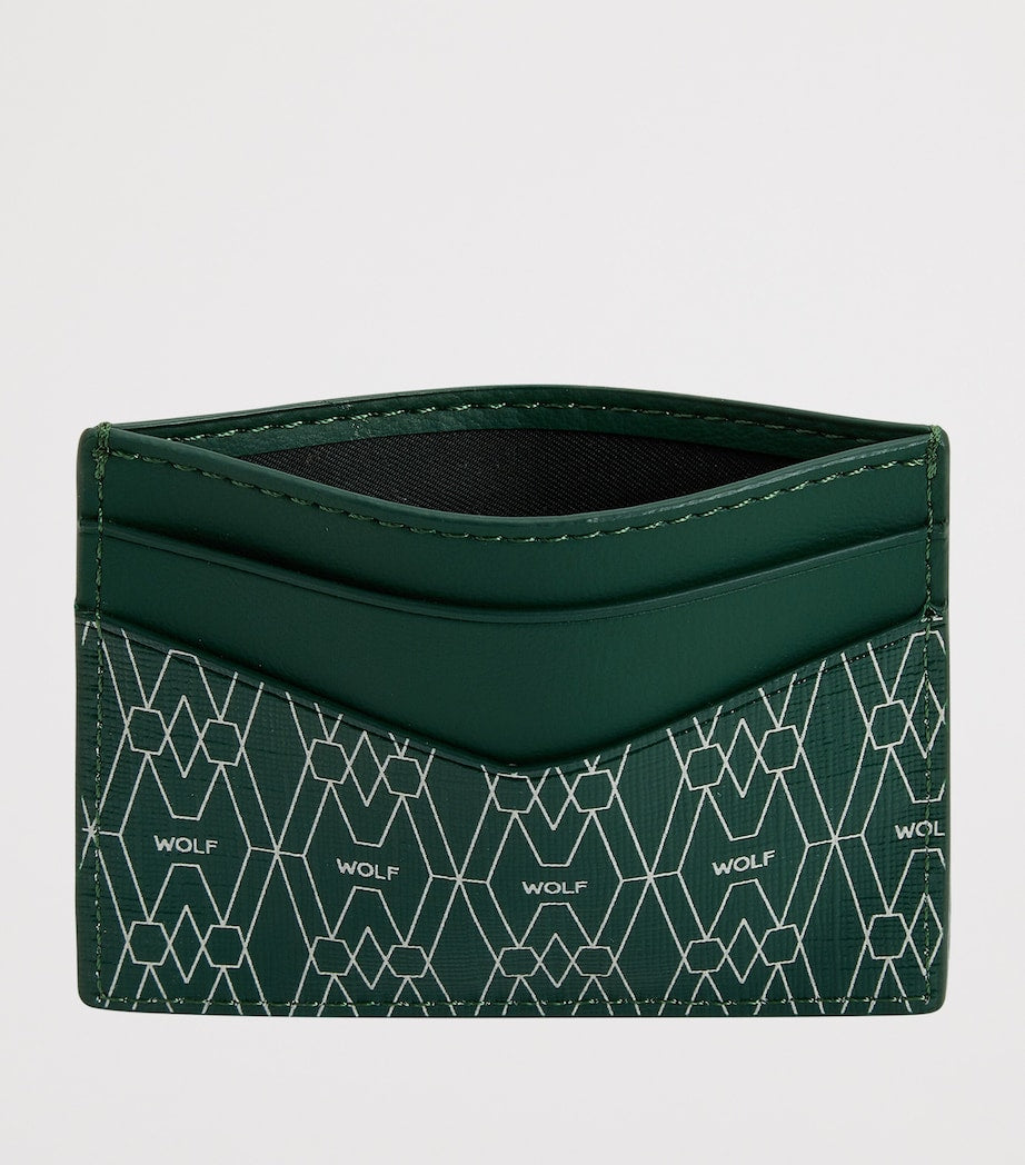 WOLF Signature Card Holder recycled plastic apple peel (British brand)