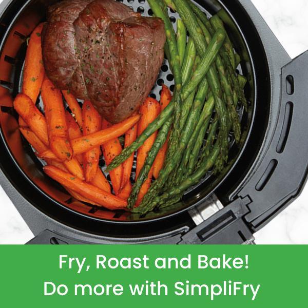 Hamilton Beach Simplifry manual air fryer 4.2L, imported from the UK