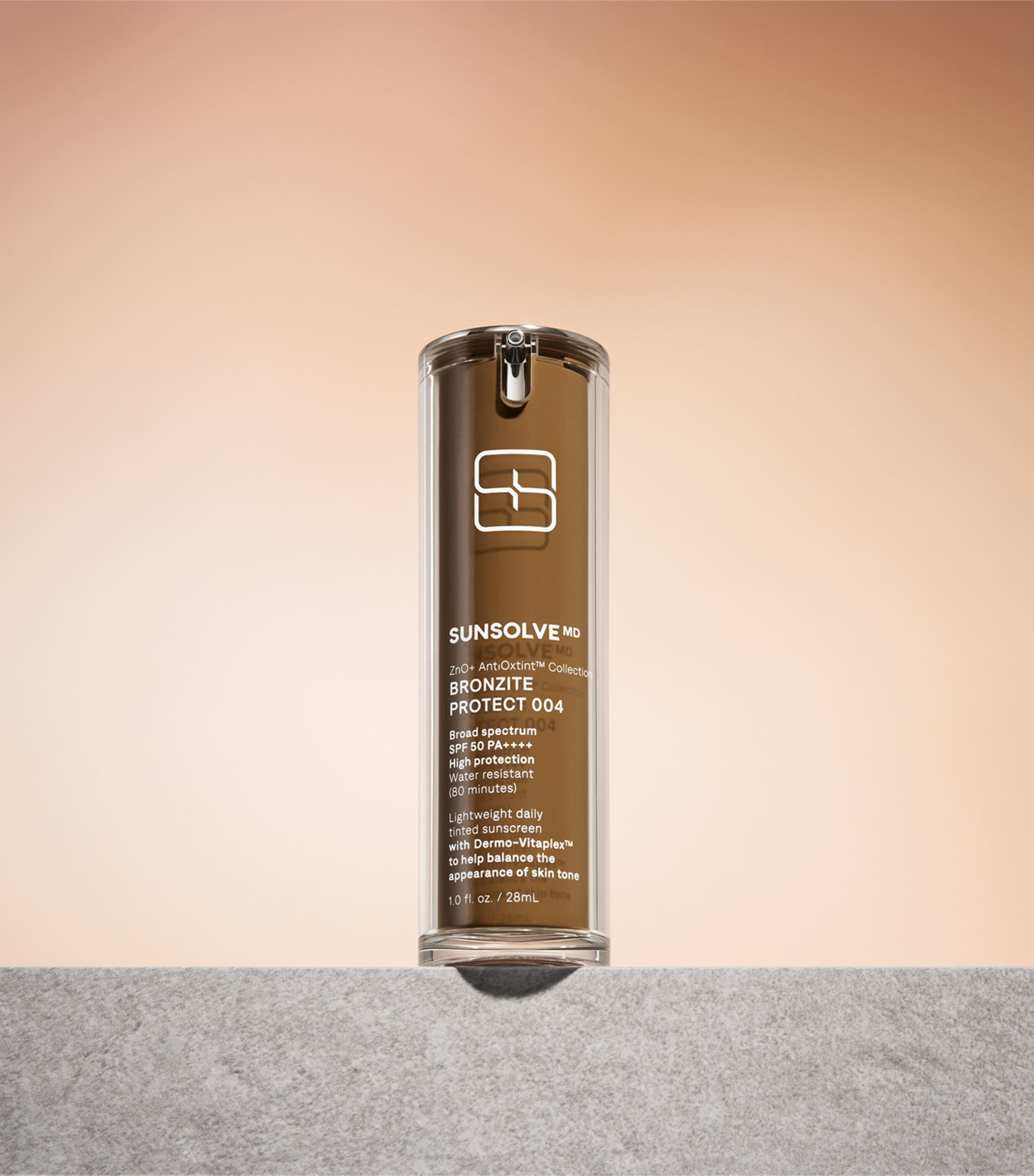 SunsolveMD Tinted Sun Cream SPF 50 28ml (British brand)