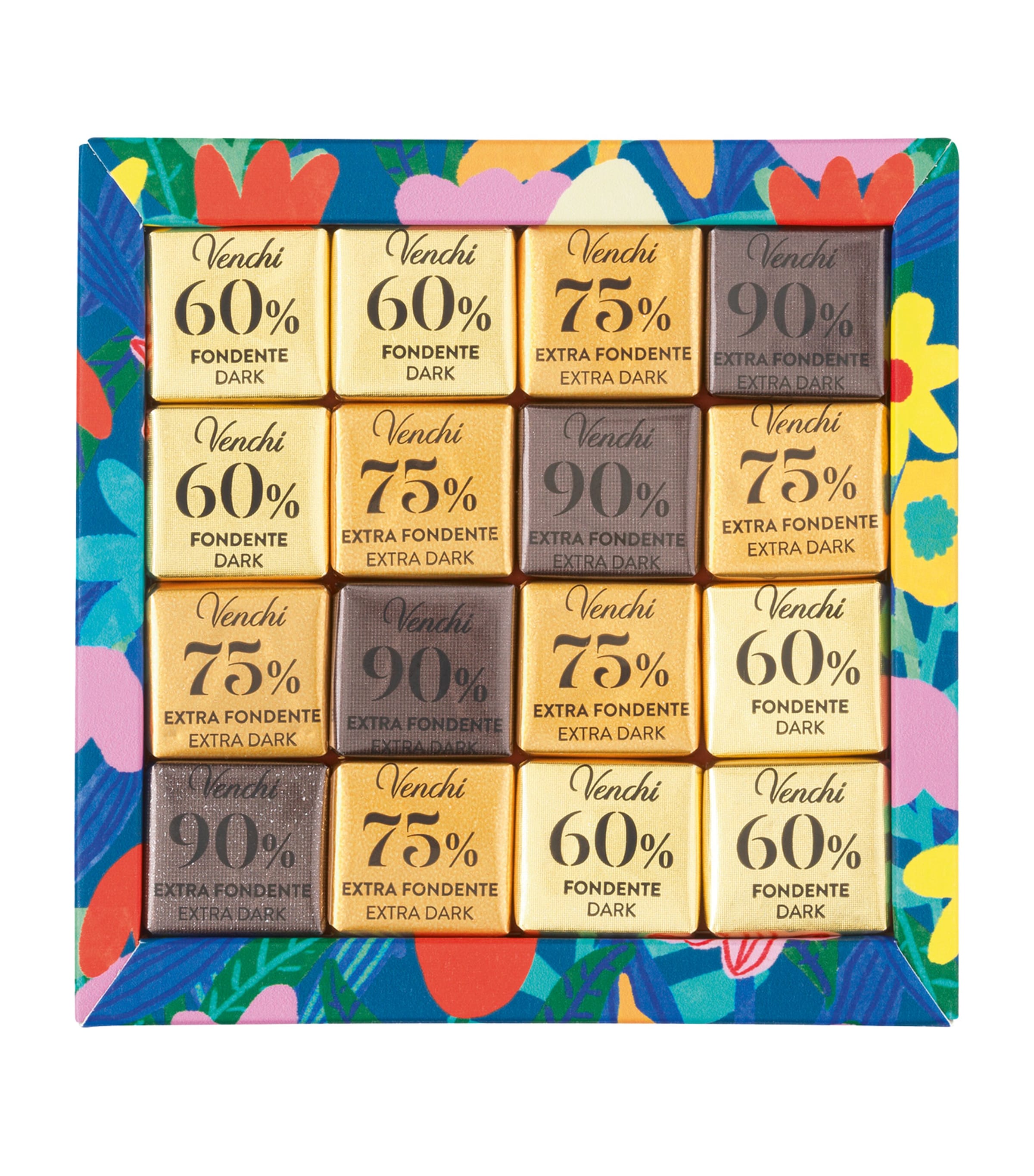Venchi dark chocolate Spring Collection 47g, UK version