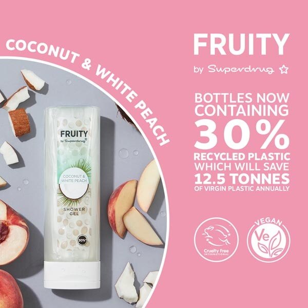 Fruity Coconut & White Peach Shower Gel 250ml GOODS Superdrug   