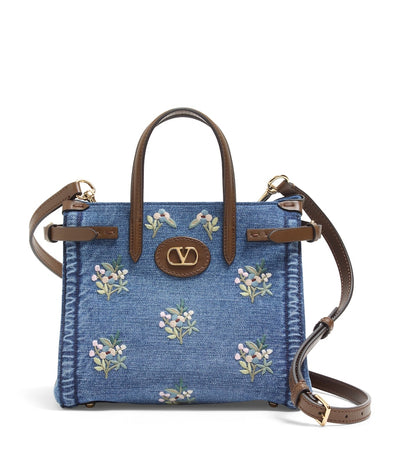 Harrods Valentino Garavani Small Embroidered Antibes Top-Handle Bag- Buy online at McGrocer
