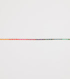 Redline Aurore yellow gold bracelet with engraved K charm (British brand)