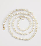 Ateljé faux pearl phone sling cord, 114cm long - British product