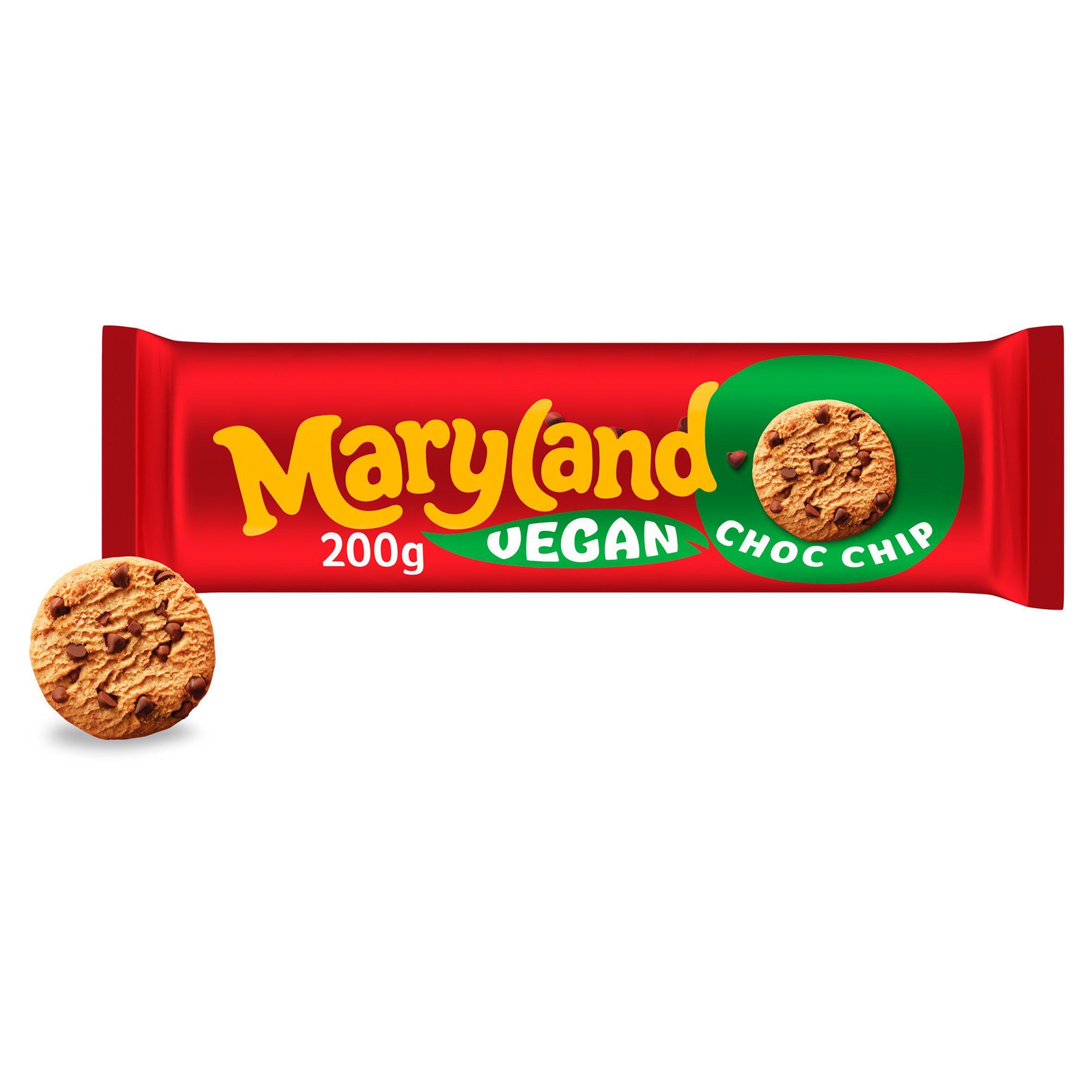 Maryland Cookies Vegan Chocolate Chip 200g GOODS Sainsburys   