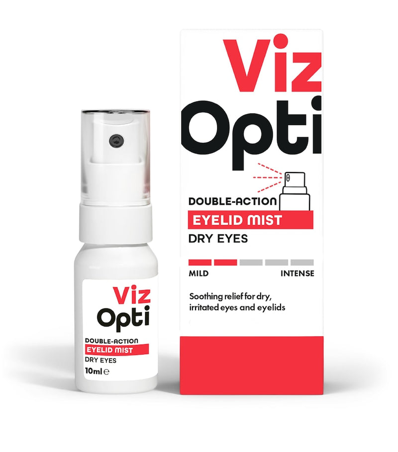 VizOpti Dry Eyes Eyelid Mist 10ml - British product