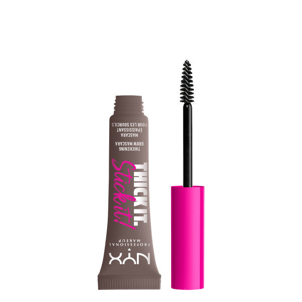 NYX Professional Makeup Eyebrow Mascara Cool Ash Brown, imported from the UK