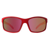 Smarty X2125 red mirrored unisex sunglasses, UK version