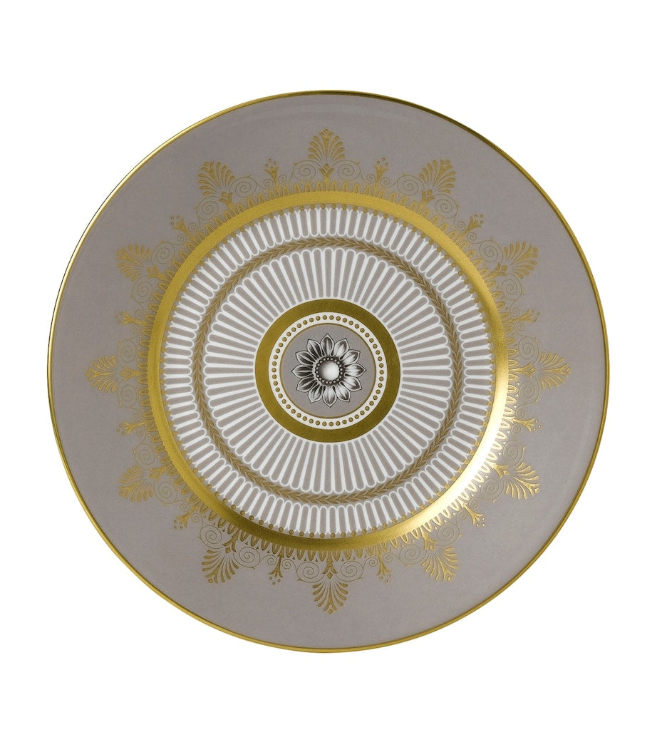 Wedgwood Anthemion Grey plate 20.5cm (British brand)