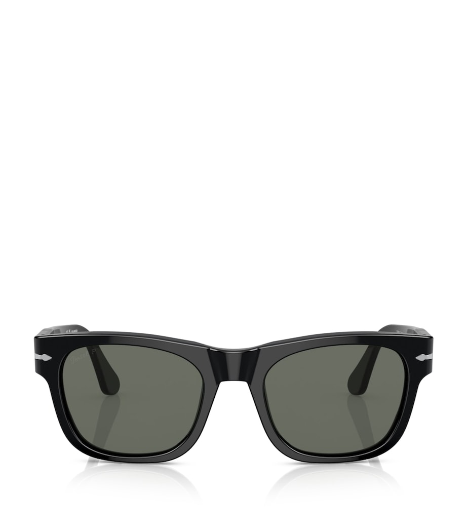 Persol Acetat-Sonnenbrille Rechteck, importiert aus dem Vereinigten Königreich