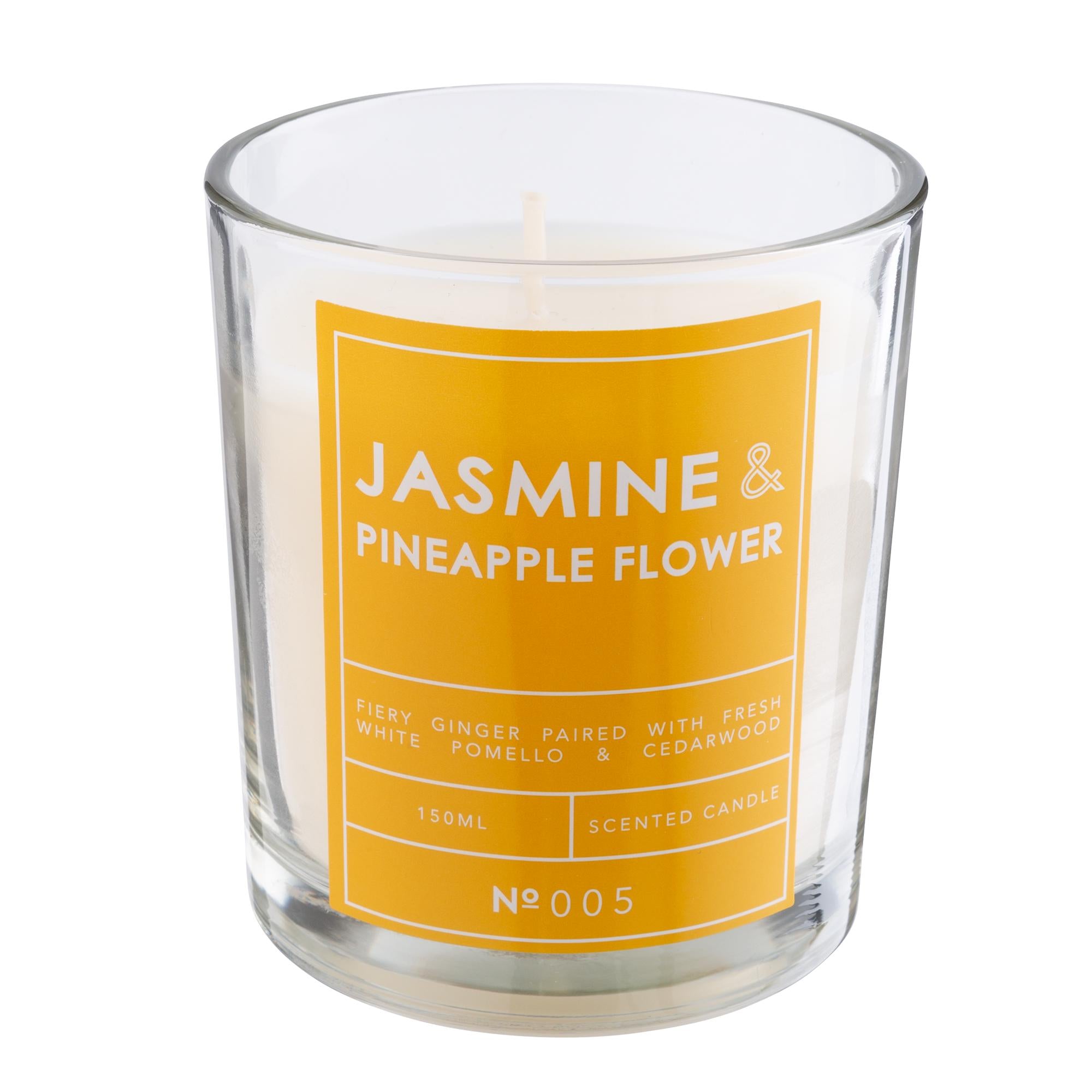 Habitat Boxed Candle - Jasmine & Pineapple Flower GOODS Sainsburys   