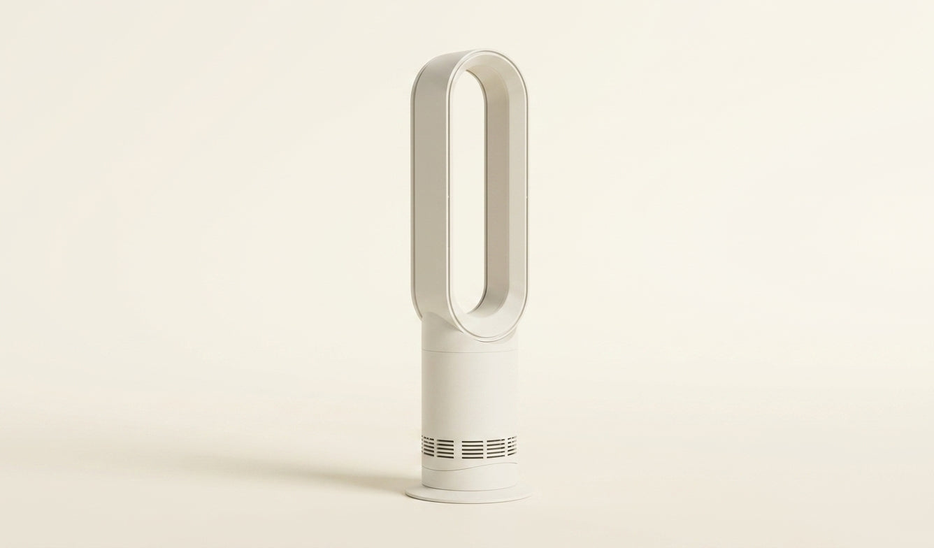 Dyson AM09 Hot + Cool Fan Heater - White/Silver