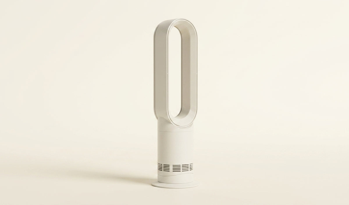 Dyson AM09 Hot + Cool Fan Heater - White/Silver
