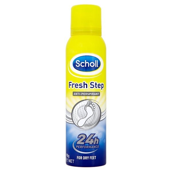 Scholl Fresh Step Anti Perspirant Dry Feet Shoe Spray GOODS Superdrug   