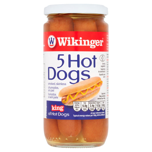 Wikinger Hot Dogs x5 380g GOODS Sainsburys   