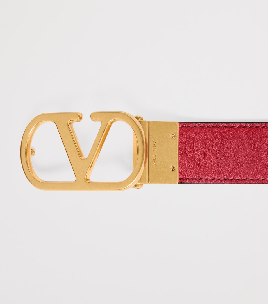Valentino Garavani reversible VLogo Signature belt - imported from the UK