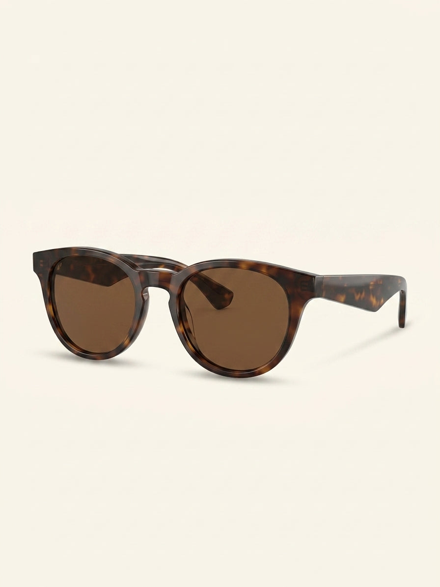 Burberry D-Frame sunglasses brown polyamide frame, imported from the UK
