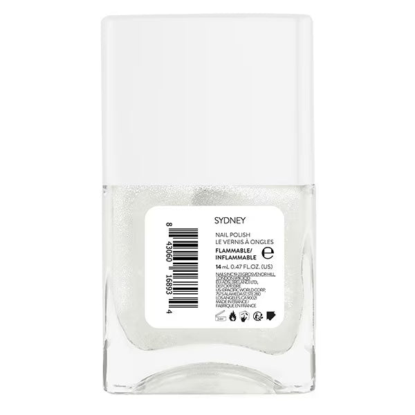 Nails.INC Nail Polish Kim Sky Blue 14ml, imported from the UK