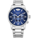 Police blue men's Avondale watch stainless steel (British brand)
