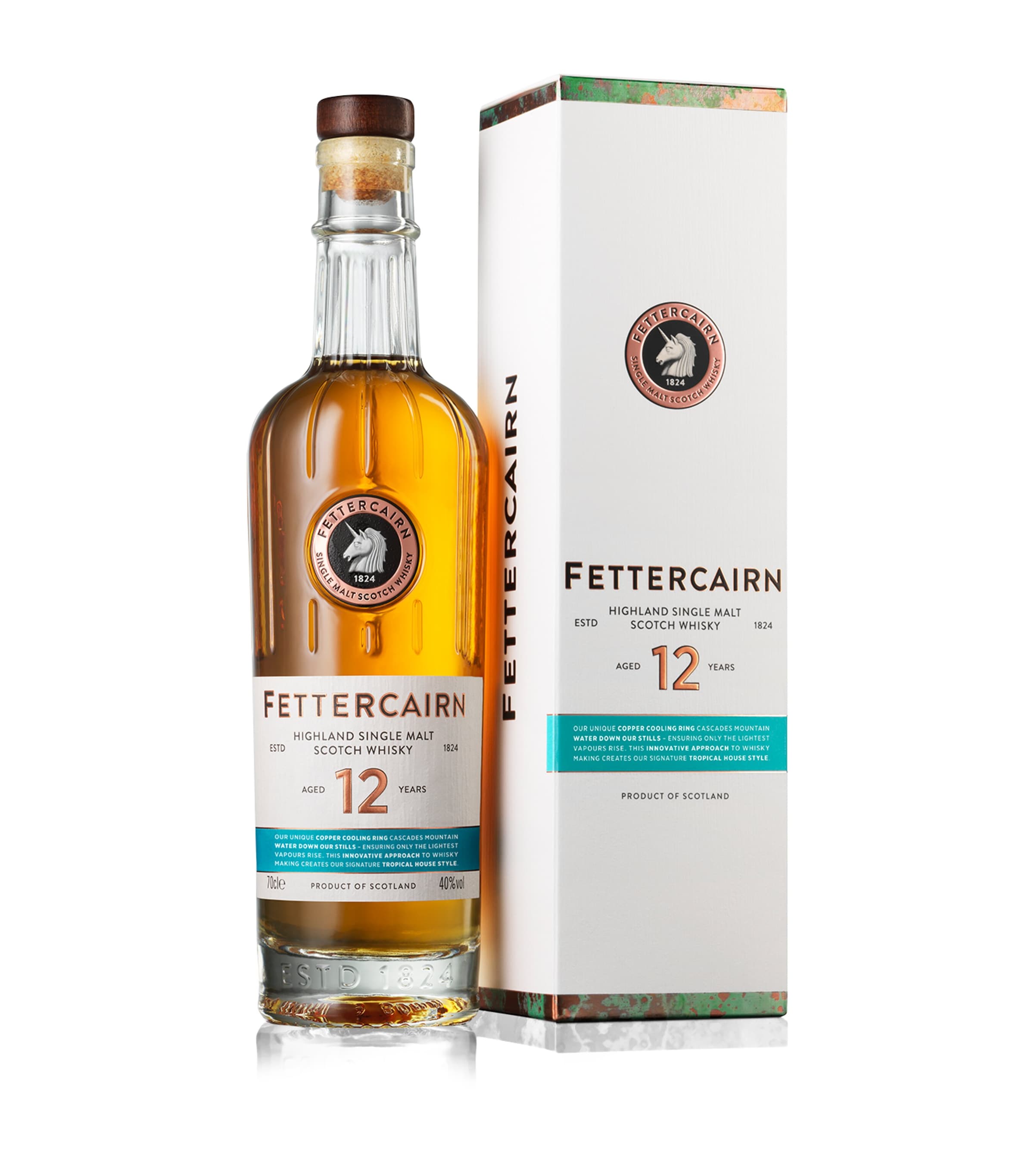 Fettercairn 12-Year-Old Single Malt Whisky 70cl - British product