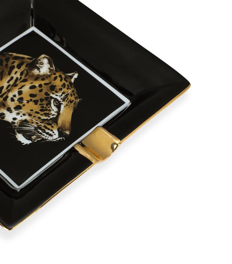Dolce&Gabbana porcelain leopard ashtray - British product