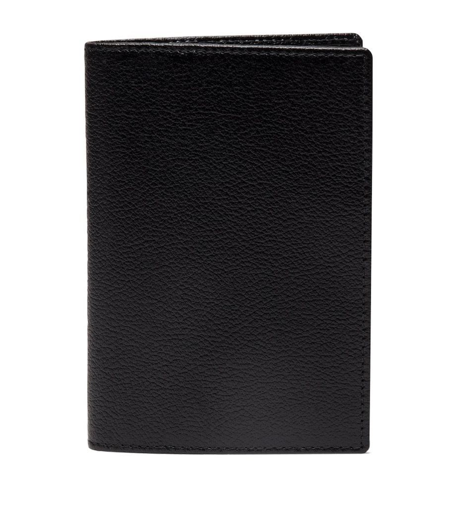 Ettinger Capra goat leather passport case, UK version