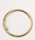 Valentino Garavani crystal VLogo ring, UK version