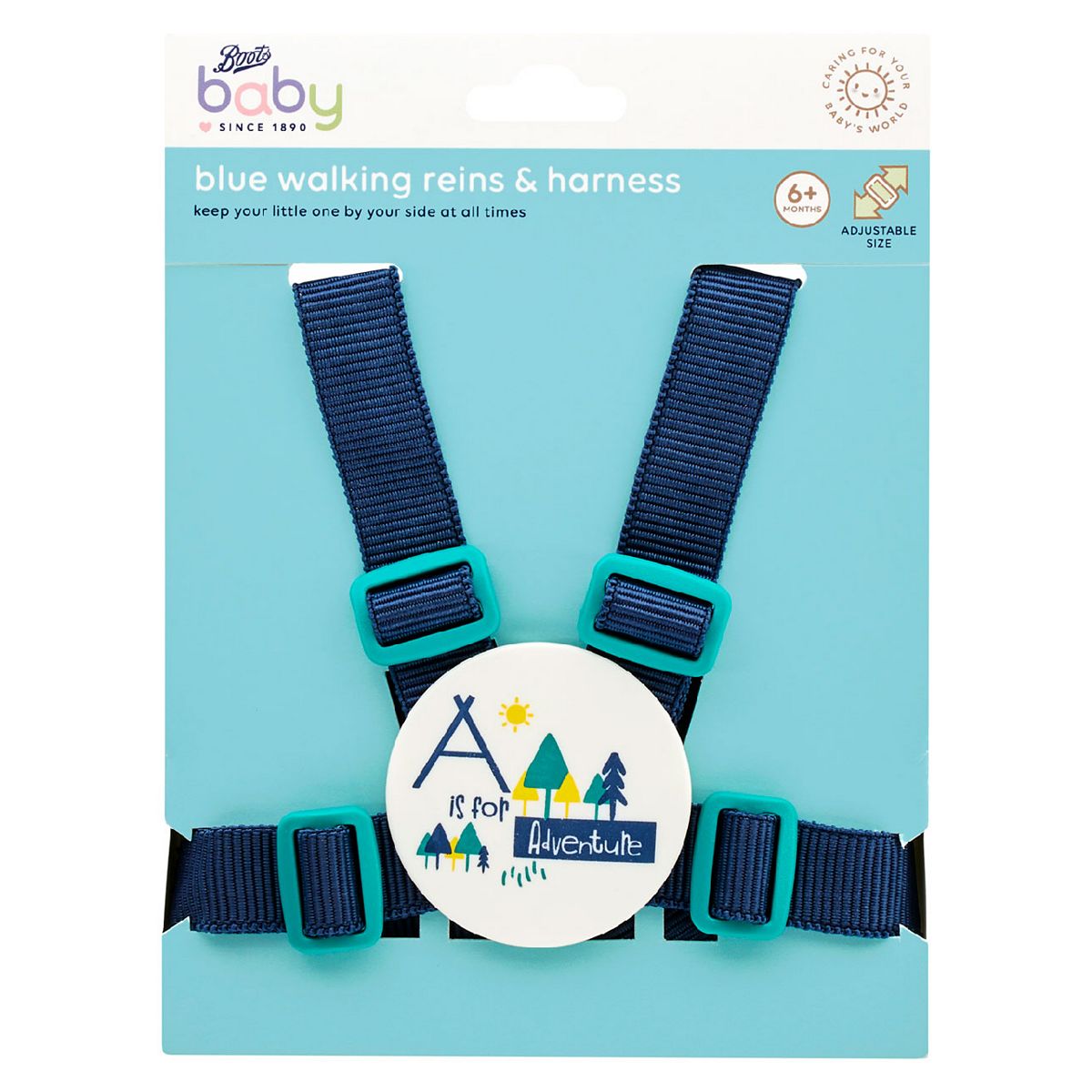 Boots Baby Harness & Reins - Blue GOODS Boots   