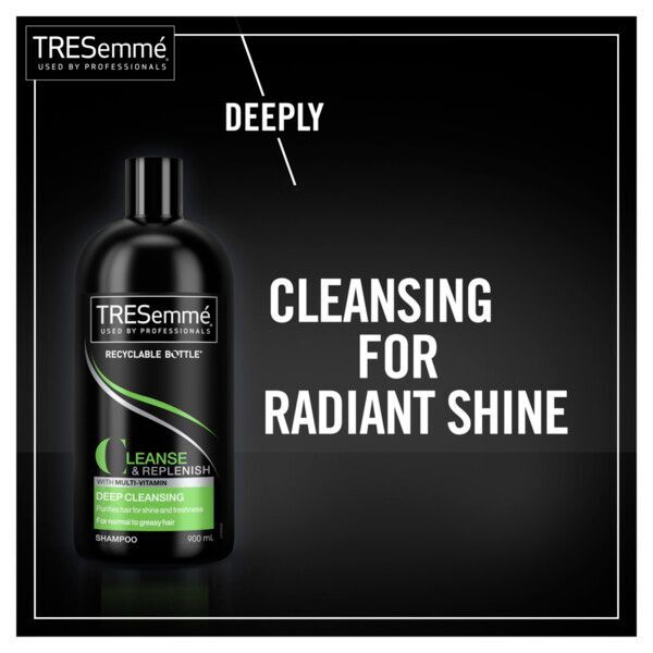 TRESemme Shampoo for Dry Hair Replenish & Cleanse 900 ml