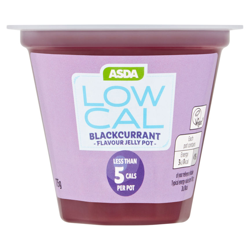 ASDA Low Cal Blackcurrant Flavour Jelly Pot GOODS ASDA   