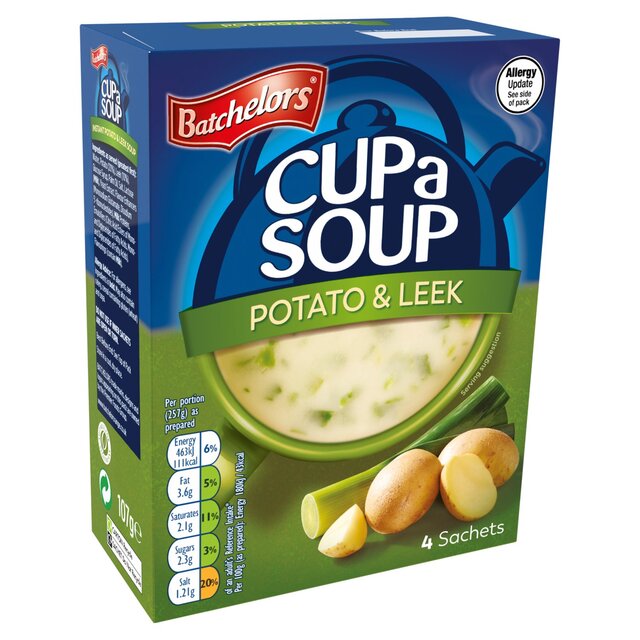 Batchelors Cup a Soup Potato & Leek   107g