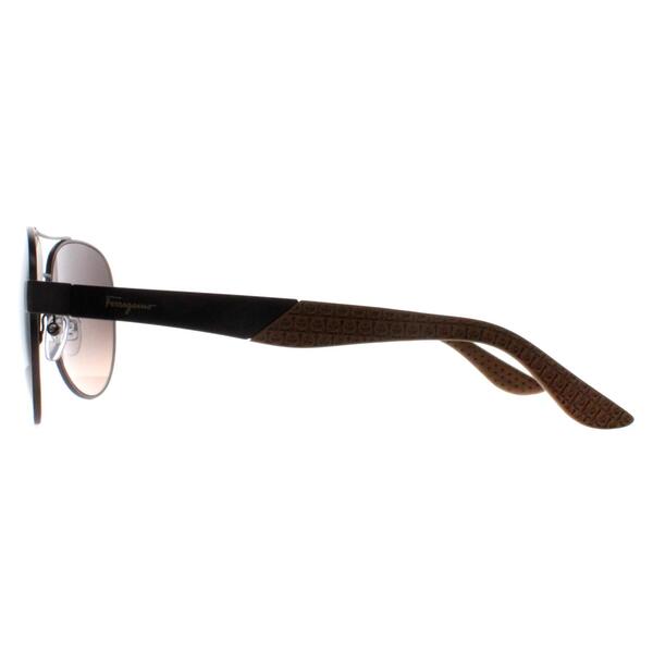 Salvatore Ferragamo SF275S aviator sunglasses black gradient, UK version