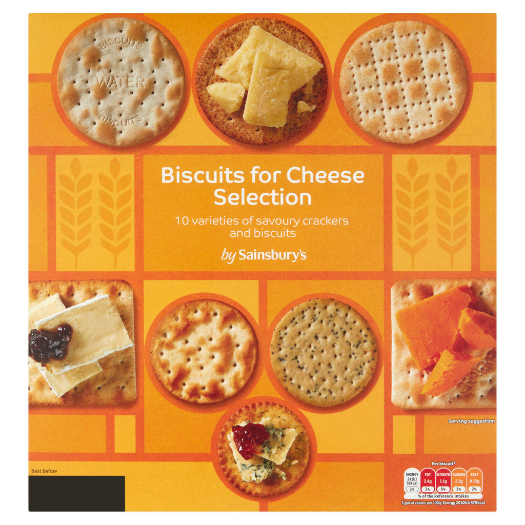 Sainsbury's Biscuits For Cheese 500g