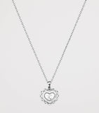 Chopard Happy Diamonds pendant necklace 18k white gold, imported from the UK