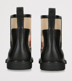 Burberry Kids Leather Sidney Ankle Boots - British product