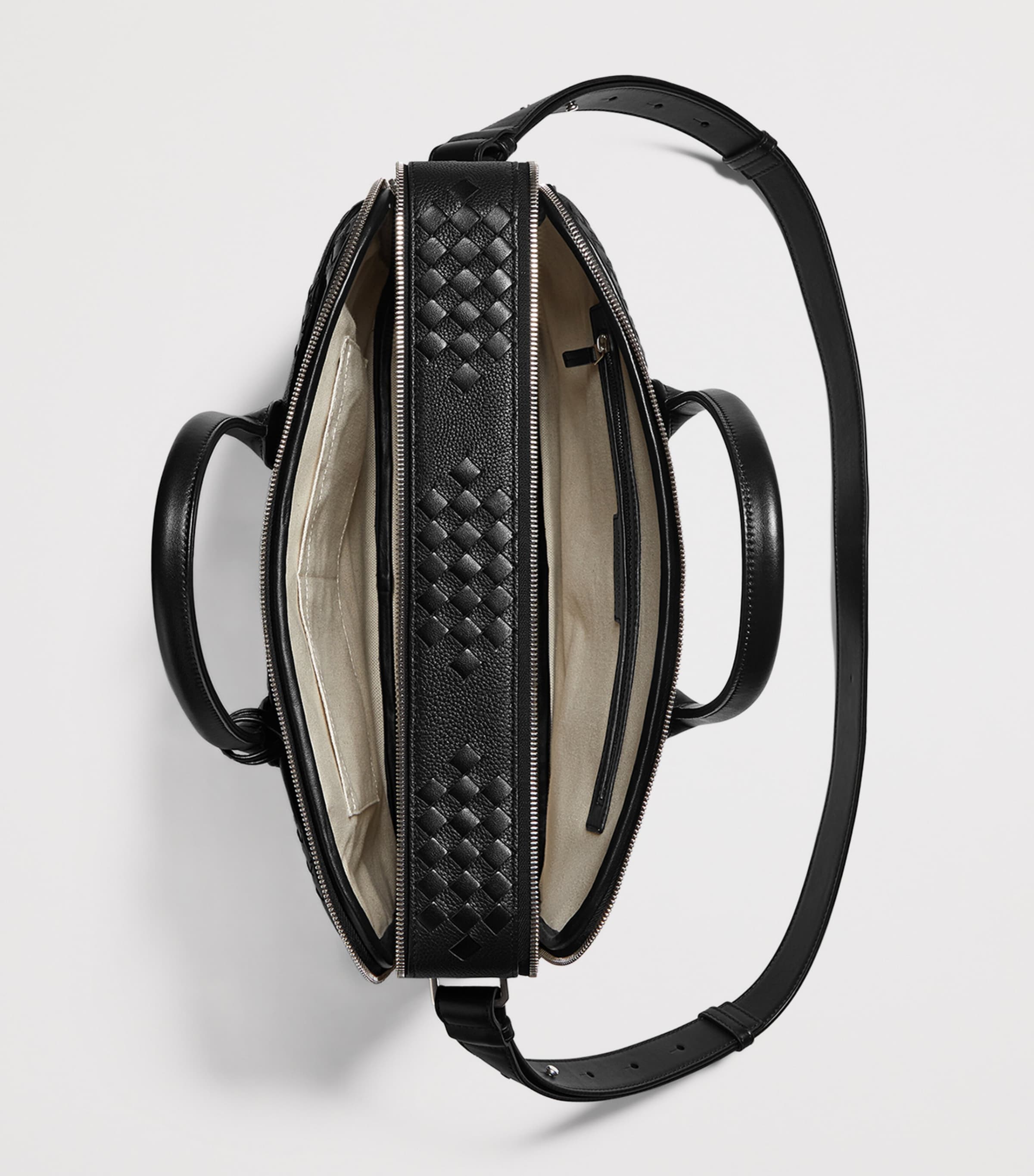 Bottega Veneta Getaway Aktentasche aus Leder Intrecciato-Webmuster - Britisches Produkt