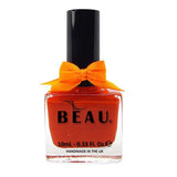 BEAU Polish Andromeda Nebula Holo Nail Polish 10ml GOODS Superdrug Orange gold  