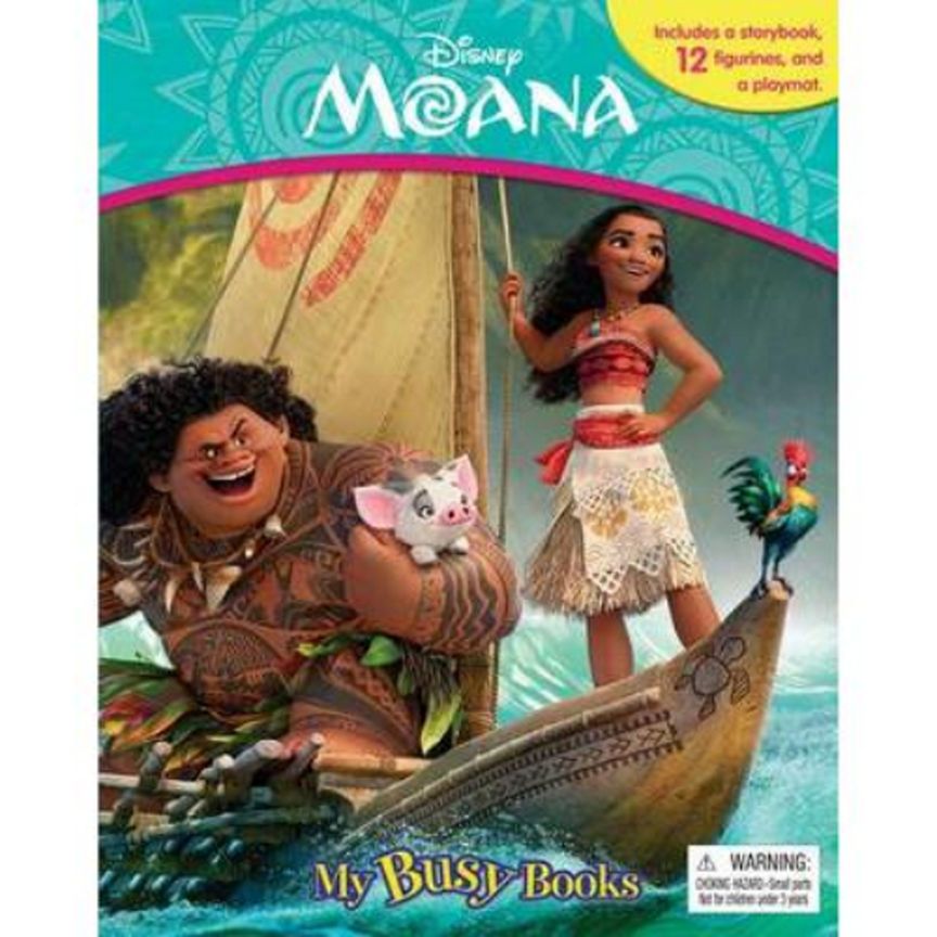 Disney Disney Moana: My Busy Books Books ASDA   