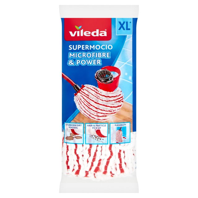 Vileda SuperMocio Microfibre & Power Refill