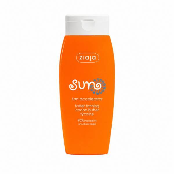 Ziaja Sun Tan Accelerator 150ml, imported from the UK