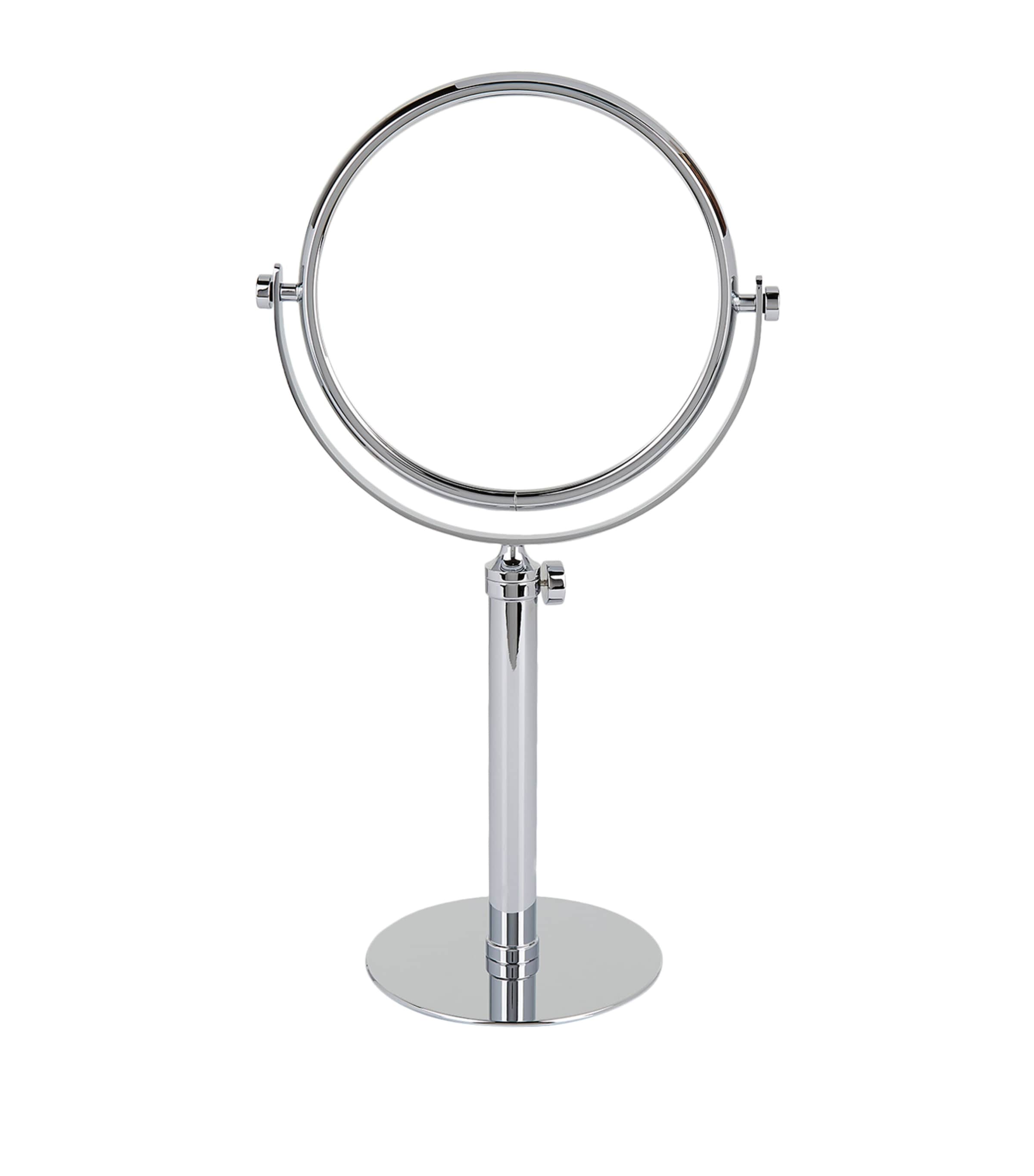 Zodiac Cylinder Chrome makeup mirror (British brand)