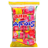 Sunflower Brand haw flakes sweets in thin discs, UK version