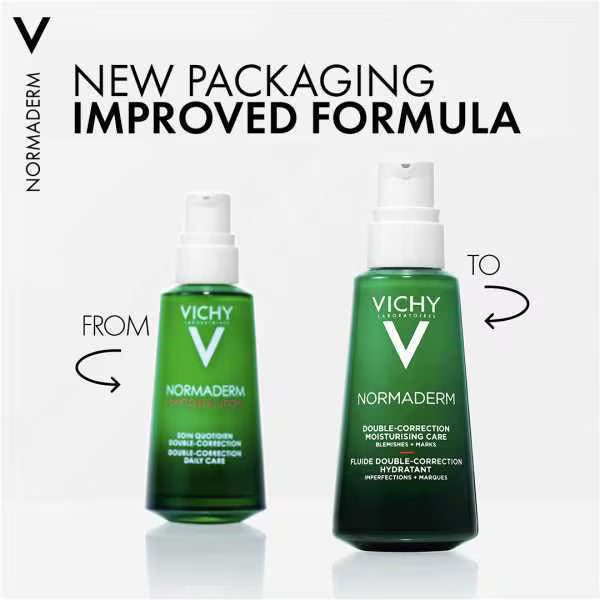 Vichy Normaderm Double Correction Daily Moisturiser 50ml (British brand)