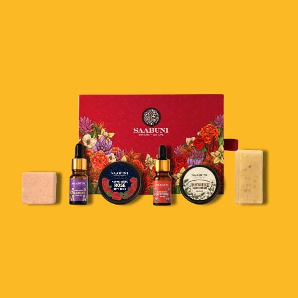 Saabuni Mini Wellness Rituals Set travel size - British product