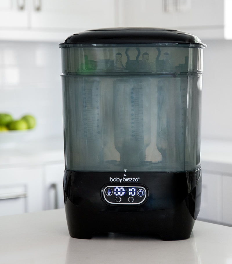 Baby Brezza One Step Steriliser Dryer for bottles, imported from the UK