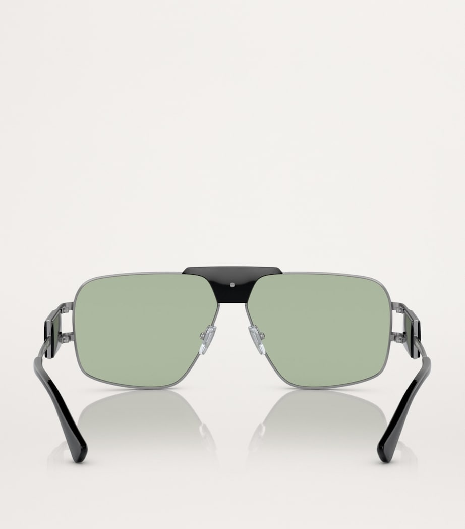 Versace Sunglasses Steel 0VE2251, imported from the UK