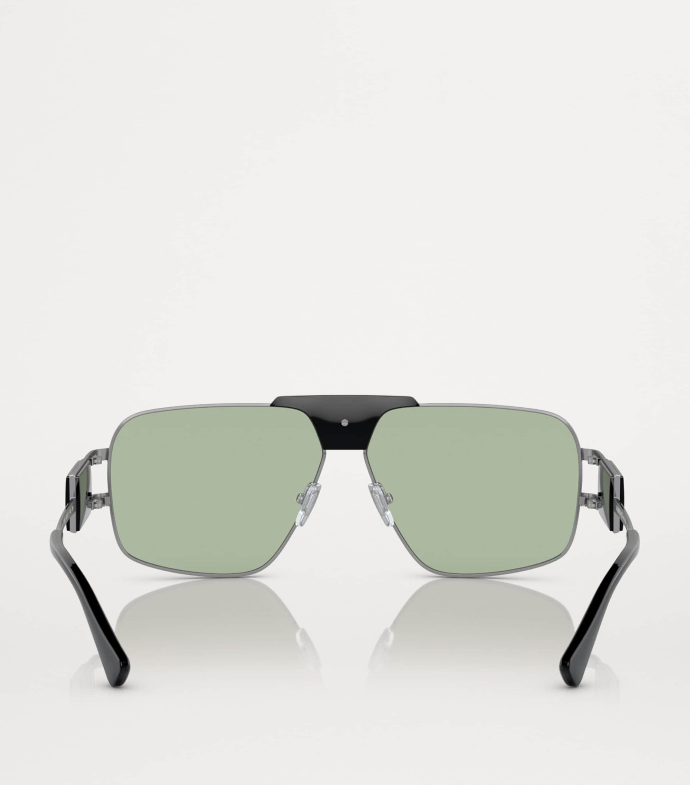 Versace Sunglasses Steel 0VE2251, imported from the UK