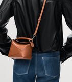LOEWE Mini Leather Puzzle Edge bag, imported from the UK