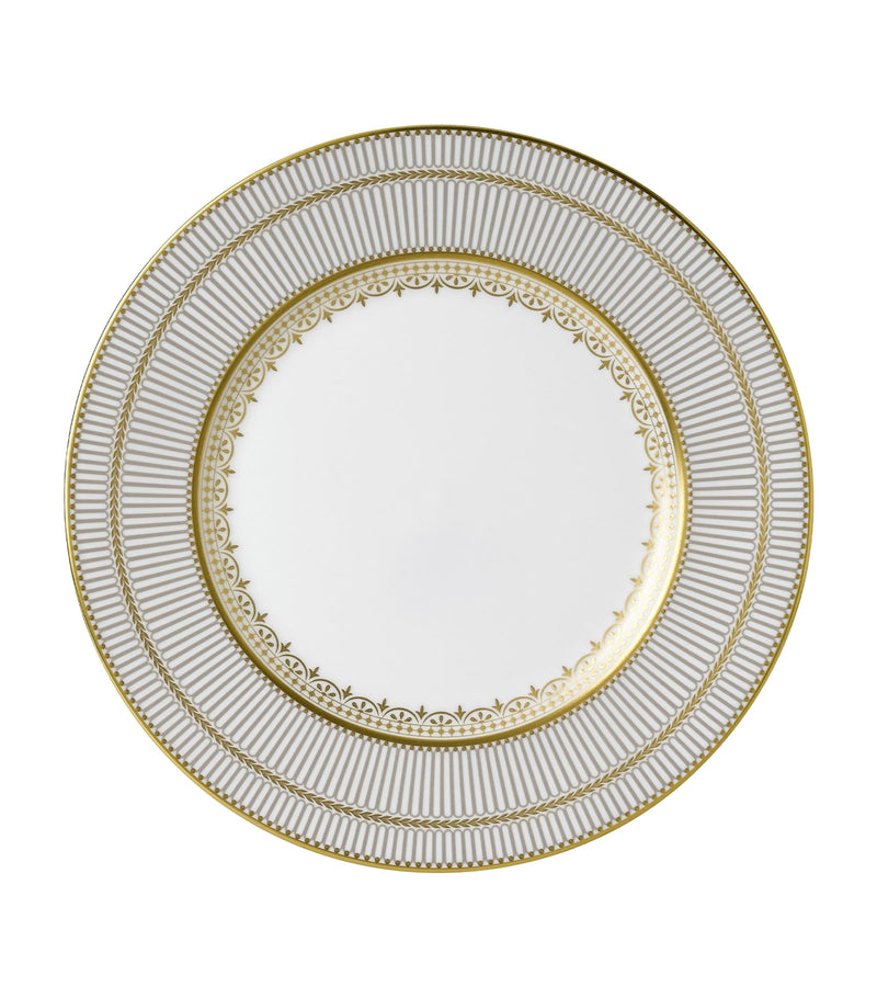 Wedgwood Anthemion Grey plate 27.5cm (British brand)